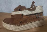 *Moderne Sandale*DIVIDED*Gr.41*Cognac*Boho/Hippie*Neu* Saarland - Schwalbach Vorschau