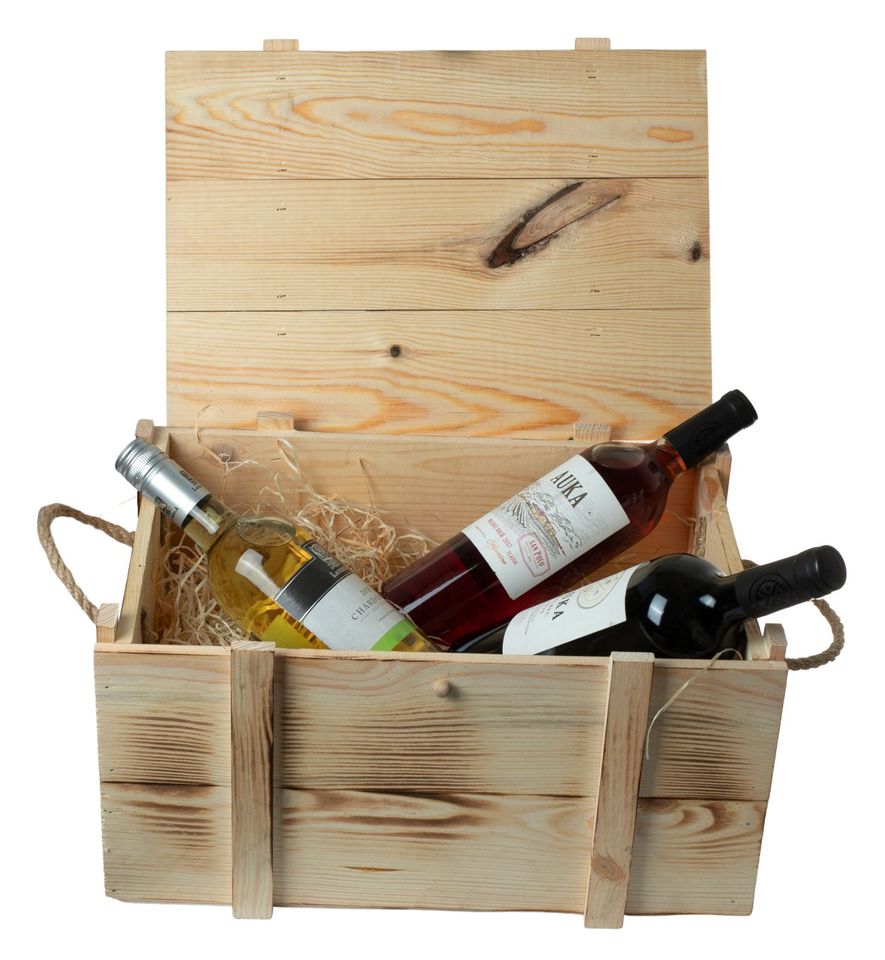 Kleine Kisten Obstkiste Dekokiste Holzkiste Weinbox Weinkiste in Stade