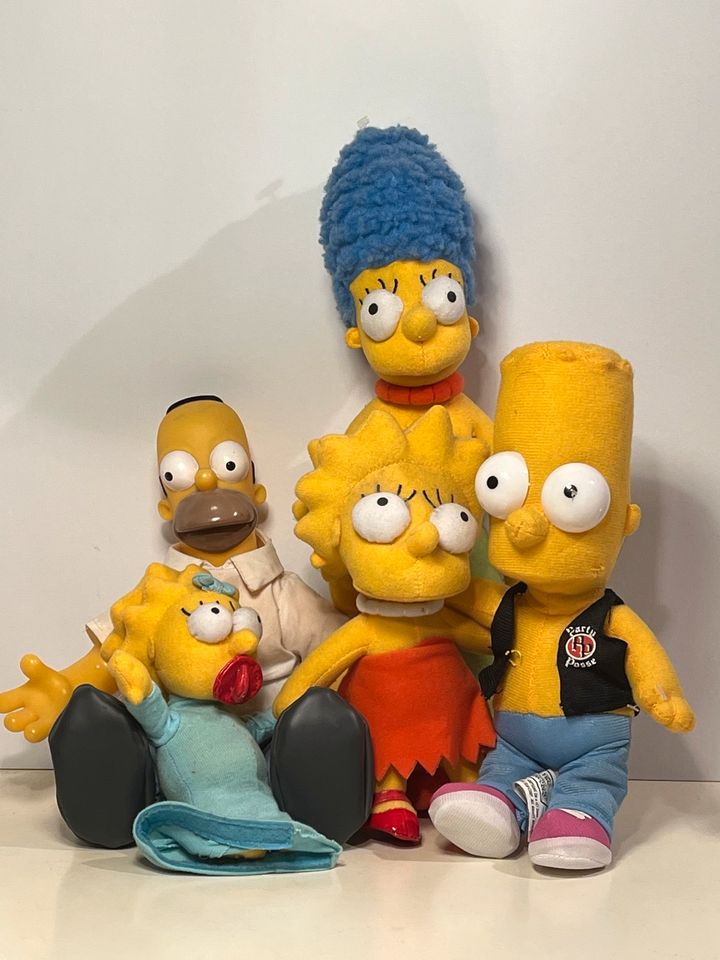 The Simpsons Konvolut Figuren Vintage 90er Jahre in Dinslaken