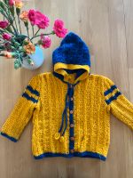 Vintage handmade Häkel Strickjacke gelb blau Gr 110 Bielefeld - Bielefeld (Innenstadt) Vorschau