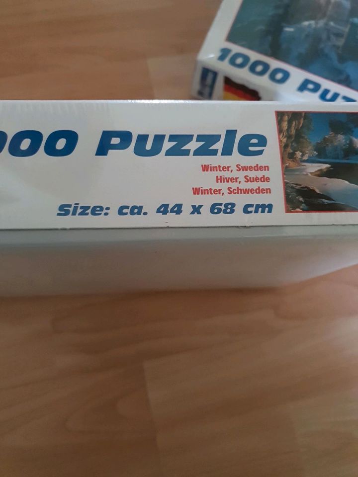 2 Puzzle original verpackt in Sörup