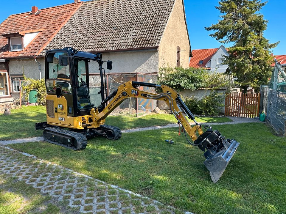 Minibagger mieten 2 t in Sachsenburg