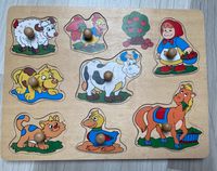 Steckpuzzle, Holzspielzeug, Holzpuzzle, Spielzeug Baden-Württemberg - Leingarten Vorschau