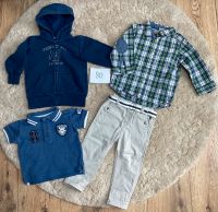 Set Gr. 80: Chino-Hose, Langarmhemd, Hoodie m.Kapuze, Poloshirt Mülheim - Köln Stammheim Vorschau