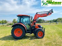 Kubota M 4063 CAB 18 mit Kabine und Frontlader Schlepper Traktor Hessen - Lollar Vorschau