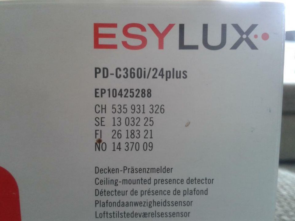 ESYLUX PD-C360i/24plus NEU in Obernholz