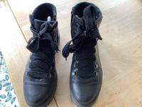 Schwarze Stiefeletten, Leder, Größe 37,  von Manas Niedersachsen - Garbsen Vorschau
