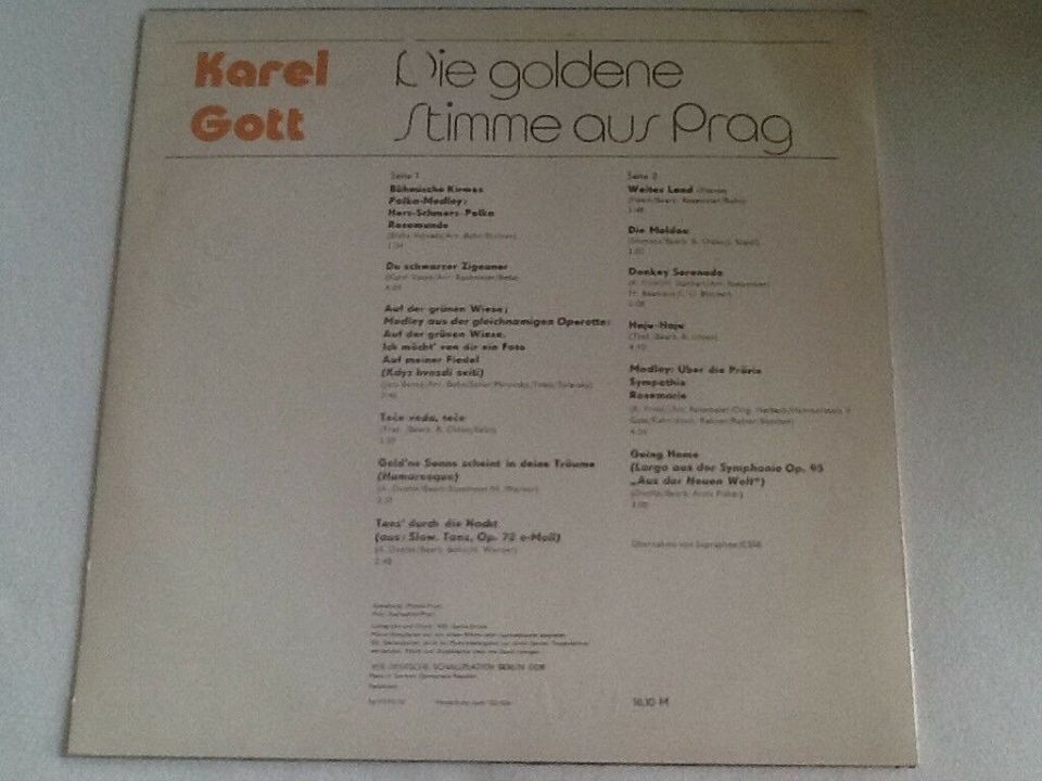 Karel Gott Amiga Schallplatte Vinyl Weihnachten Sammler Hobby in Teltow