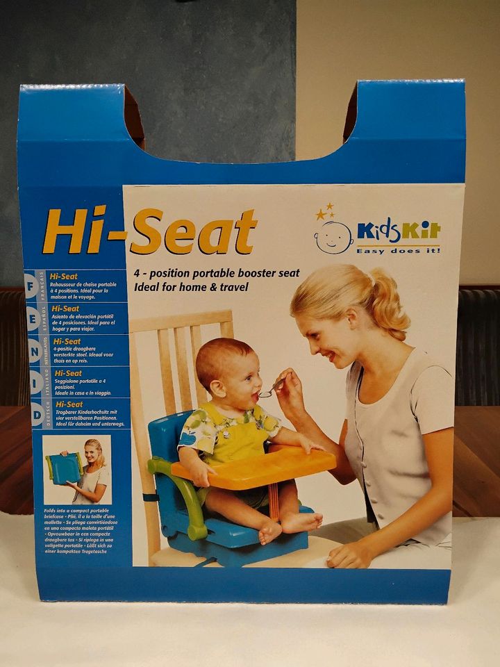 Mobiler Kinderhochsitz / Sitzerhöhung Hi-Seat von KidsKit / Rotho in Irchenrieth
