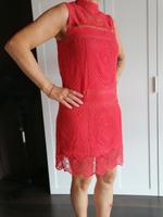 Kleid Spitze Mango ärmellos rot Gr. S Hessen - Babenhausen Vorschau