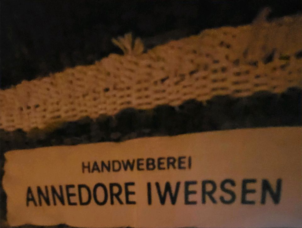 Gobelin Handwebteppich Wandbehang handgewebt Annedore Iwersen in Berlin