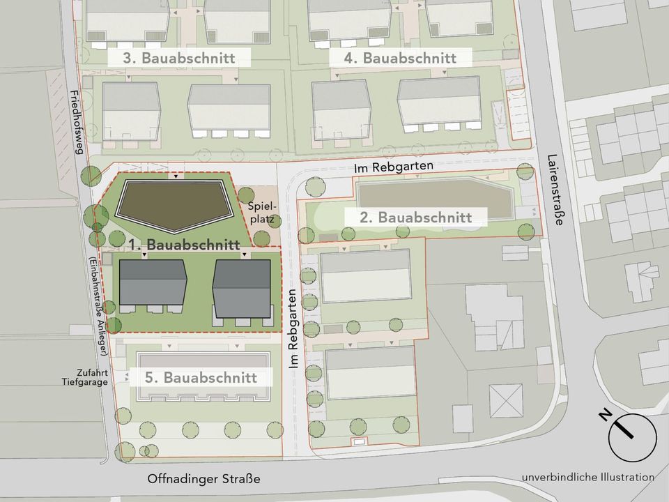 Großzügige 4-Zi-Wohnung in Holzbauweise #223 in Ehrenkirchen