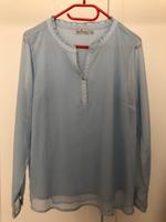 Damen Chiffon Bluse, hellblau, Gr. 36/38 Hessen - Kelkheim Vorschau