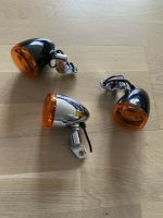 Harley Davidson Blinker vorne Chrom schwarz Nordrhein-Westfalen - Mönchengladbach Vorschau