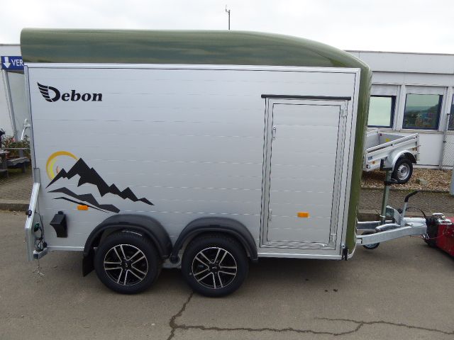 Debon C 500 ALU-Kofferanhänger | Cheval Liberte/Debon | C500 2,6 t | ALU RAMPE/TÜRE+SEITENTÜR+100km/h 2,6 t VORRAT in Wittlich