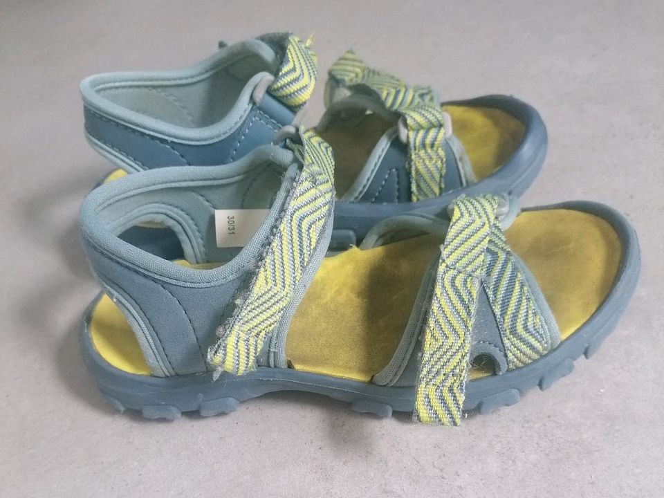 Leichte Sandalen, 30/31, Decathlon, gelb blau in Adelzhausen