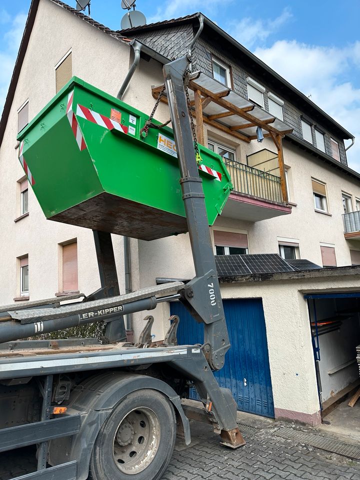 Containerdienst 1m³-40m³ - Aktion bis 30.05, Entsorgung, Schüttgut, Bauschutt, Boden, Grünschnitt, Sperrmüll in Erlensee