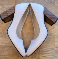 Clarks Pumps Gr.41 Rose, Hochzeit, Blockabsatz 10 cm 1 Mal getrag Baden-Württemberg - Bruchsal Vorschau