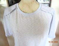 M&S COLLECTION SHIRT HELLBLAU SPITZE BIESEN BAUMWOLLE  44/46 TOP Erlenbach am Main  - Erlenbach Vorschau