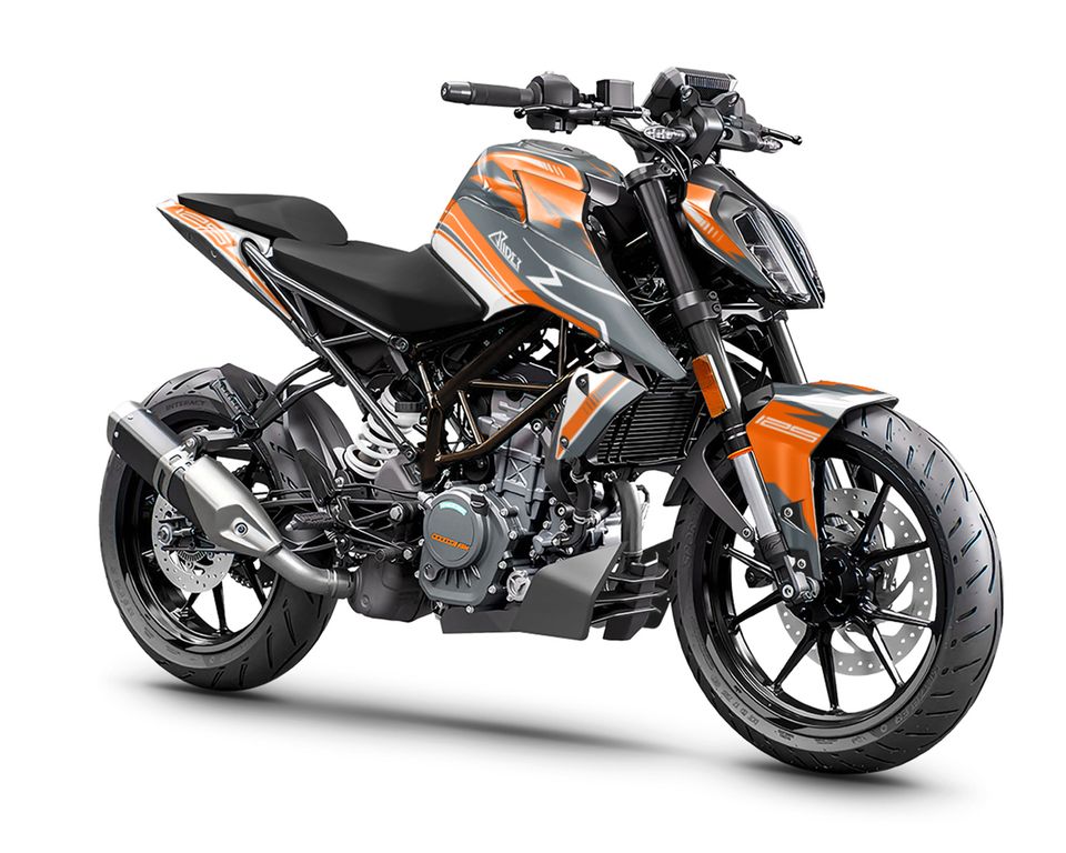 Dekor passend für KTM Duke 125 / 390 - arider.de in Rimpar