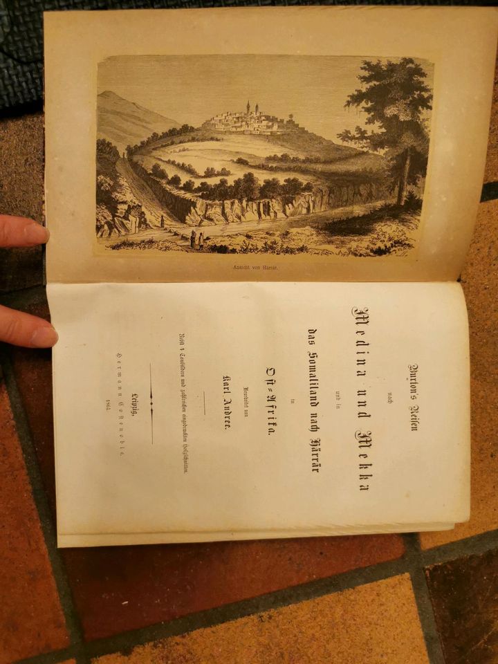 Burton's Reisen nach Medina und Mekka und in das Somaliland, 1861 in Bremen