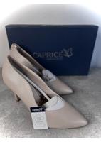 Caprice Leder High Heels / Pumps Sand / beige Gr.37  Neu und Ovp Hessen - Steffenberg Vorschau