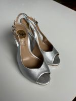 Damen Schuhe Silber Größe 36 Buffalo piep Toes Pumps Leder Rheinland-Pfalz - Rüssingen Vorschau