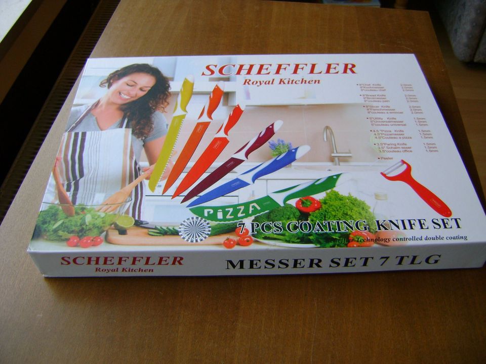 Messer SET 7 TLG. Scheffler Royal Kitchen "NEU" in Zülpich