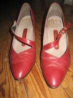 Schuhe, Pumps, Siemchenpumps, rot, Gr. 6 (38/39), Weltschuh Bayern - Lichtenau Mittelfr Vorschau