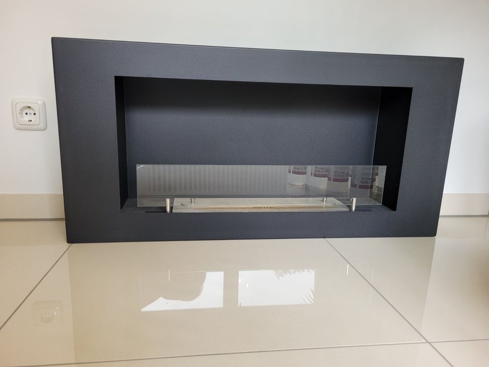 "BLACK BOX 900" ETHANOL-Kamin,Wand hängend,Sicherh.-Glas, NP720 € in Friedrichsdorf