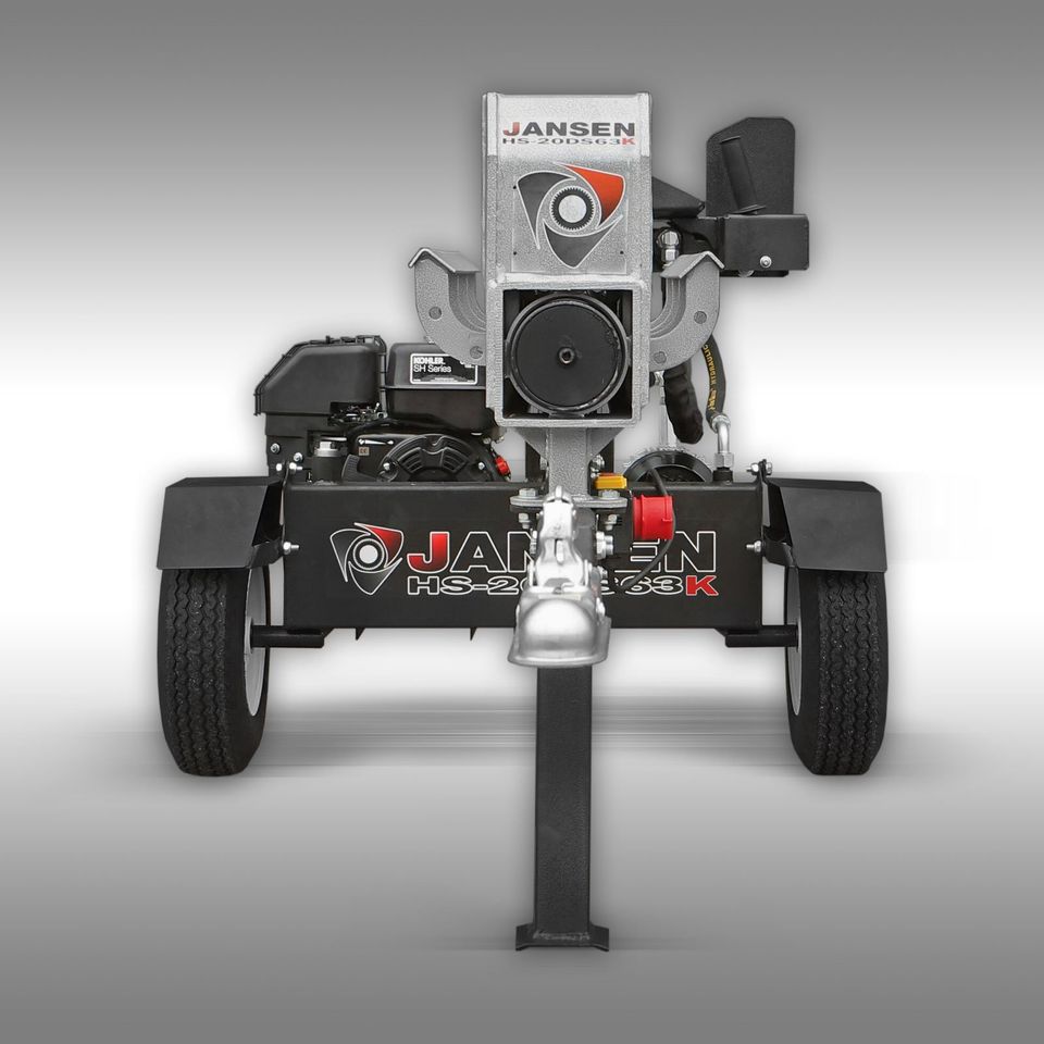 Holzspalter,Jansen HS-20DS63K Benzin+Elektromotor,Doppelspalter in Stockach