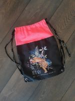 ♡ Sportbeutel Kordelzug Gymbag pink schwarz ♡ Schleswig-Holstein - Norderstedt Vorschau