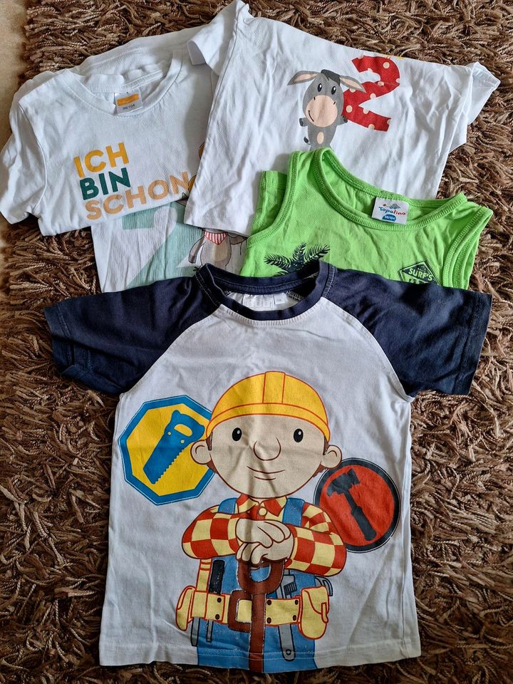 Tshirt Paket 98 104 Bob der Baumeister in Rhede