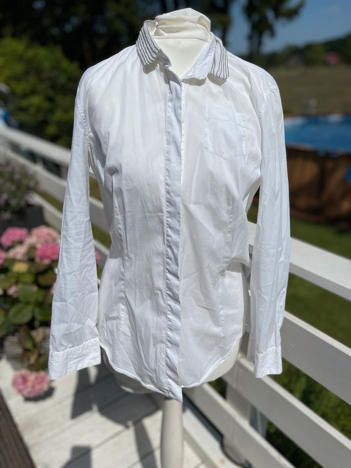 Wie neu Brunello Cucinelli Business Bluse Monili XS/S 34/36 in Salzhausen