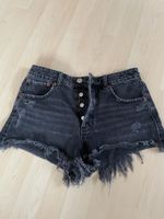 Zara Denim Short schwarz Bayern - Moosinning Vorschau