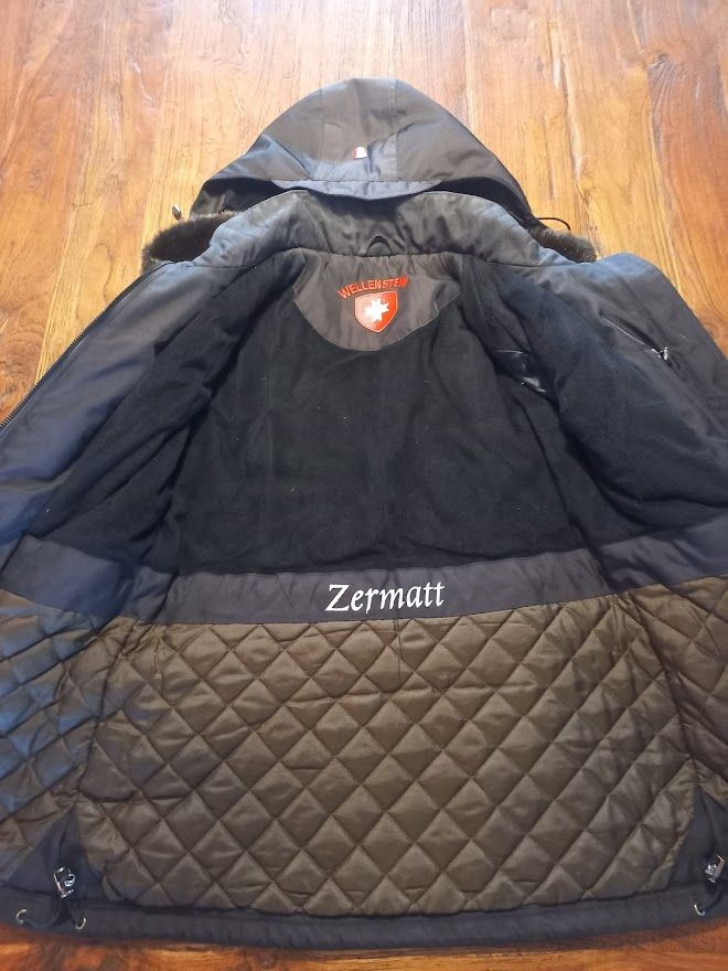 Winterjacke Wellensteyn ZERMATT Gr. S 38 dunkelbraun wie NEU in Düren