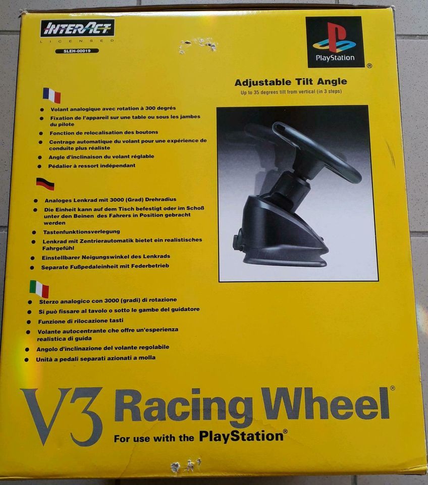 Playstation V3 Racing Wheel in Harxheim