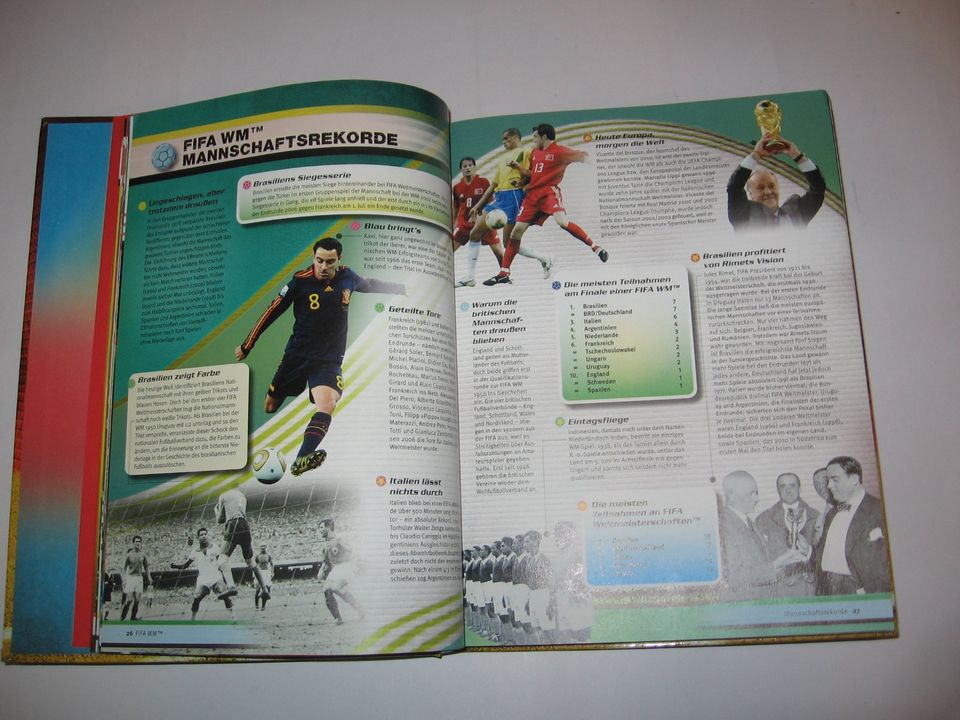 Buch zu verschenken. Welt-Fußball-Rekorde 2011;WM Südafrika 2010 in Köln