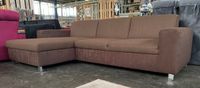 Ecksofa in Braun Luxus Microfaser Webstoff Polsterecke Polstersof Bielefeld - Bielefeld (Innenstadt) Vorschau