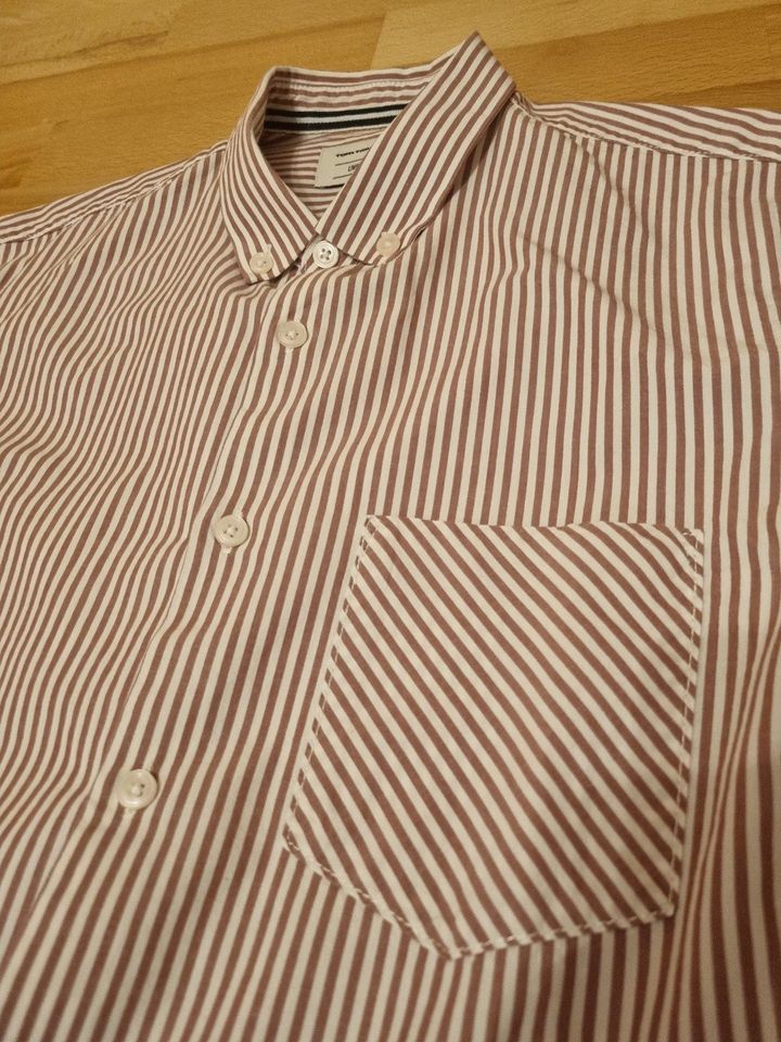 Wettbergen Streifen eBay ist Tailor M Ricklingen Kleinanzeigen - in Denim Hemd weiß, | - jetzt Tom Gr. Kleinanzeigen weinrote