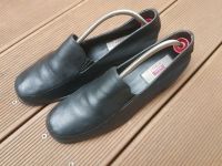 Schwarze Halbschuhe Leder, Gr.40 | Schuhe Loafer Gastro Service Hessen - Wöllstadt Vorschau