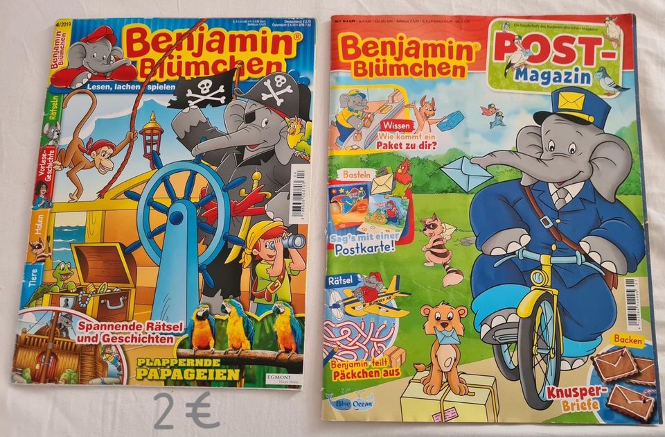 2x Zeitschriften von Benjamin Blümchen in Paderborn