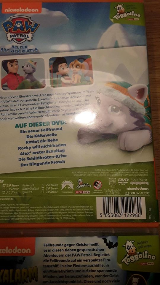 Diverse Paw Patrol DVDs ab 0,50 EUR in Laupheim