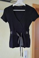 Zero schickes Strickoberteil mit Bindegürtel Gr. 36 Hessen - Schauenburg Vorschau