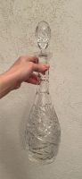 Bleikristall Karaffe Gläser Glas Vintage H 40cm Thüringen - Pössneck Vorschau