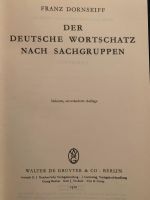 Der deutsche Wortschatz nach Sachgruppen, 1970 Nordrhein-Westfalen - Bornheim Vorschau