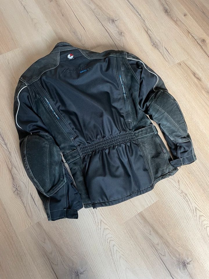 Polo Mohawk Jacke Größe L 52 - 54 Motorradjacke Textil Teilleder in Wiehl