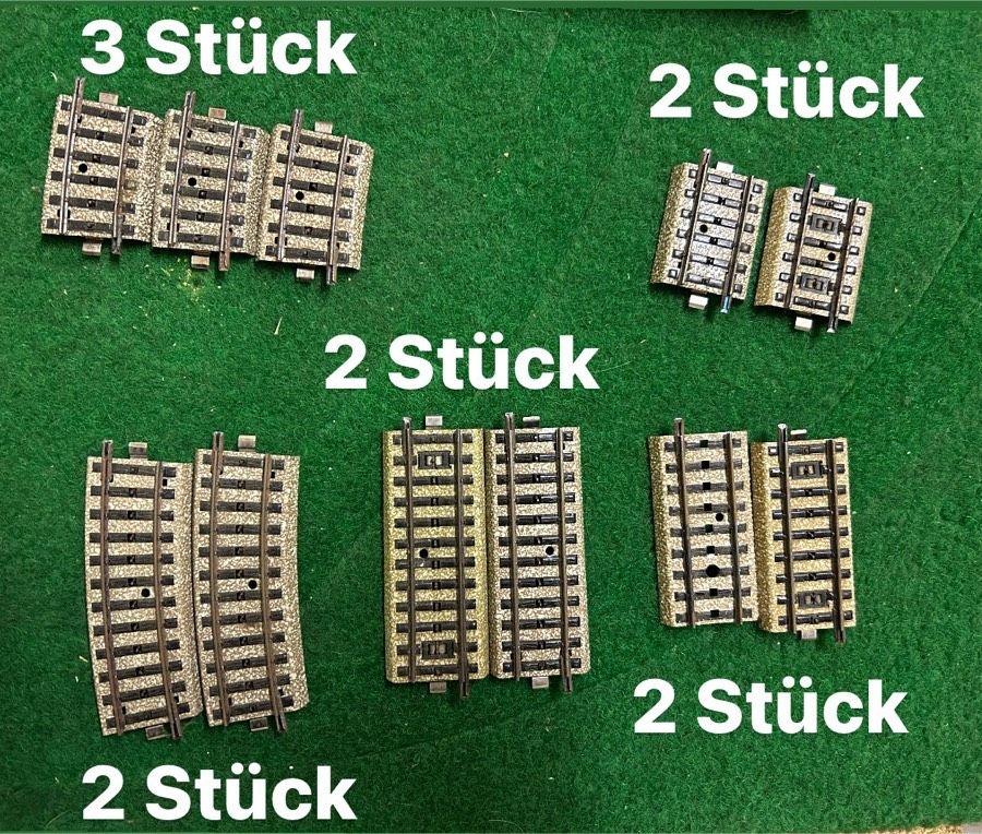 Märklin H0 Schienen und Weichen ca. 10m in Reken