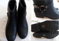 Stiefeletten Biker Boots TOM&EVA Schwarz Gr. 37 Thüringen - Walldorf Vorschau