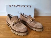 Loafer Damen Schuhe Gr.39 Wildleder beige 3x getragen NP 149,99 € Nordrhein-Westfalen - Heiligenhaus Vorschau